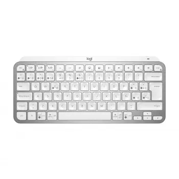 Mxkeys Mini Wrls Illuminated KB Pale Grey - Esp - Mediter