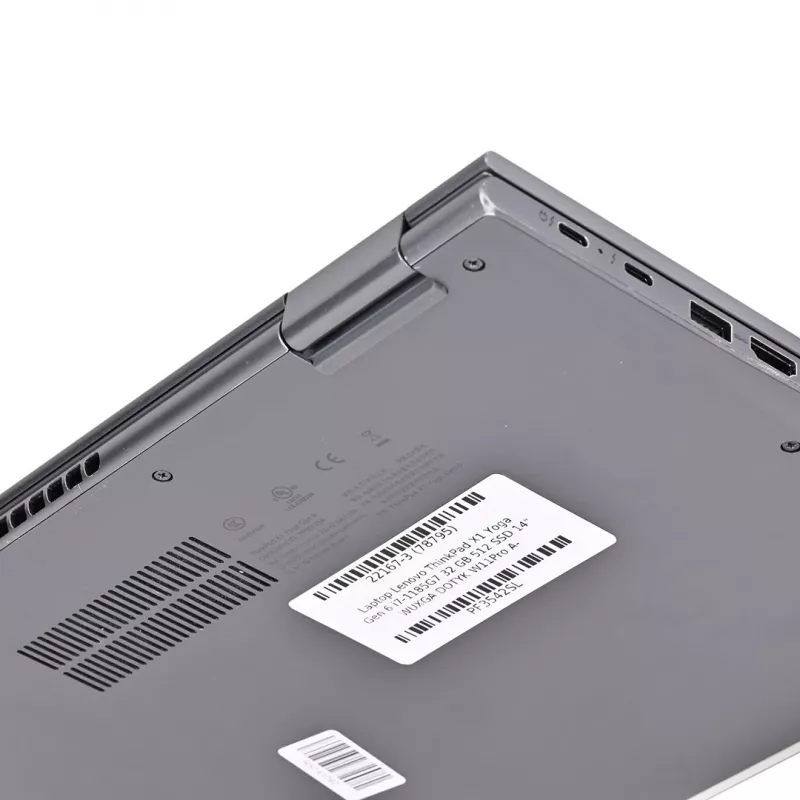 LENOVO ThinkPad X1 Yoga Gen.6 i7-1185G7 32GB 512GB SSD 14 WUXGA(touch) Win11pro USED US QWERTY Used
