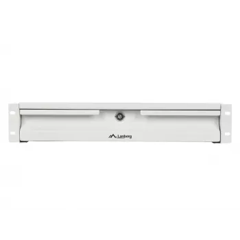 CABINET DRAWER 19 2U 360MM GREY LANBERG (2U/483X360MM LOAD CAPACITY UP TO 90KG, 4-POINT MOUNTING)