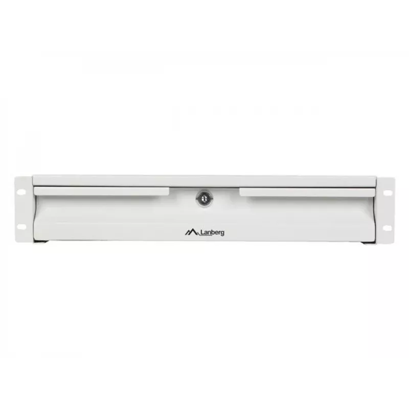 CABINET DRAWER 19 2U 360MM GREY LANBERG (2U/483X360MM LOAD CAPACITY UP TO 90KG, 4-POINT MOUNTING)