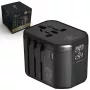 Extralink Smart Life Travel Adapter for EU/UK/USA/AU/CH + USB-C, USB-A