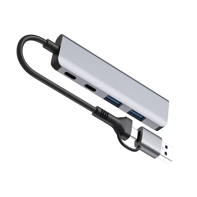 TRACER ADAPTER A-5 USB Type-C do USB-A 2x USB-A + 2x USB-C