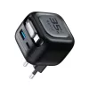 GaN travel charger Havit UC250 A-EU 20V 1xUSB-C 0.7m black