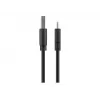 Goobay | USB-C charging and sync cable (USB-A > USB-C) | 38675 | Black | RJ-45 | RJ-45 90°