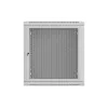 Lanberg WF01-6612-23S Wall-Mounted Rack Cabinet 19 inch 12U 600x600 Grey with Perforated Door