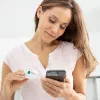 Medisana PM 100 Connect pulse oximeter, grey/white