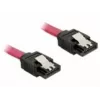 SATA Cable DeLOCK 82677 0.5m Red