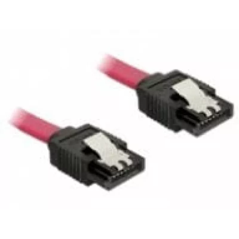 SATA Cable DeLOCK 82677 0.5m Red