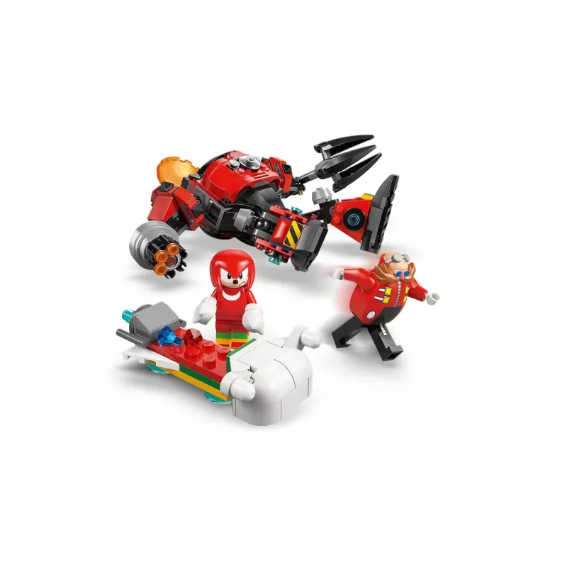LEGO Construction Toy set Sonic the Hedgehog 77005 Knuckles vs Dr Eggman Egg Crusher Mech, 350 pcs, age 8+
