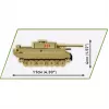 Building set Cobi Tiger I 131 — 144 pieces, recommended age 6+, green