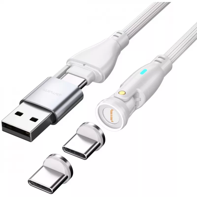 USB cable 4smarts 541236 USB 2.0 1.8 m USB C White