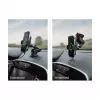 Active car holder DELOCK 66939 for mobile phones — suction cup mount, Black/Grey, wireless charging compatible