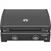 Gas Plancha Campingaz Onyx 2 2217205 — 2-burner plancha with cast-iron cooking surface