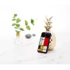Smartphone case iKins for iPhone 11 Pro Mondrian black — protective cover, hard shell, precise cutouts