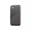 External SSD | WESTERN DIGITAL | My Passport | 1TB | USB-C | Write speed 1000 MBytes/sec | Read speed 1050 MBytes/sec | WDBAGF0010BGY-WESN