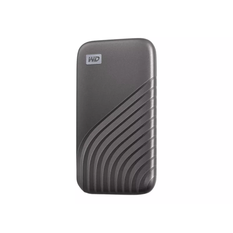 External SSD | WESTERN DIGITAL | My Passport | 1TB | USB-C | Write speed 1000 MBytes/sec | Read speed 1050 MBytes/sec | WDBAGF0010BGY-WESN