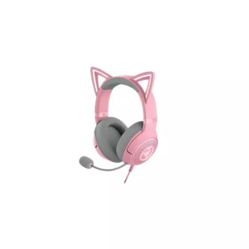 Wired over-ear headset Razer RZ04-04730200-R3M1 — circumaural, 1.3 m cable, 353 g, rose