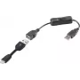 USB cable Renkforce RF-3346622 USB 2.0 USB-A to Apple Lightning 30 cm Black