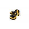Disc sander DeWalt DCW210N brushless 18 V, 125 mm platter, 8 000–12 000 OPM, 930 g