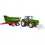 Front loader tipping trailer BRUDER BR-03452 for Tractor Roadmax — toy attachment, compatible with Roadmax tractors