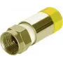 Coaxial Connector F-type Megasat 1200377 Brass 7.3 mm
