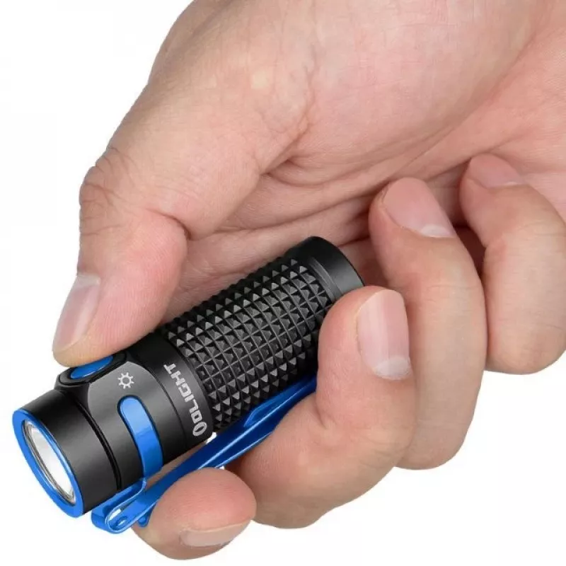 Flashlight olight Baton 4 — LED rechargeable torch, 1300 lm, 170 m range