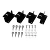 Solar panel mount bracket EcoFlow AKIT-MS331 Aluminium Black — outdoor aluminium support