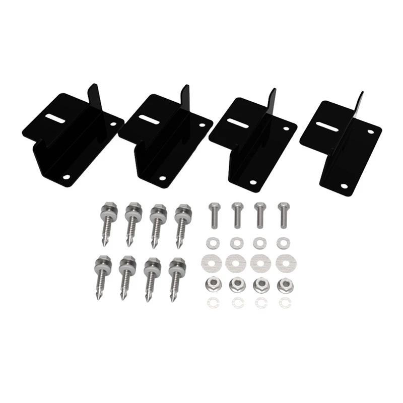 Solar panel mount bracket EcoFlow AKIT-MS331 Aluminium Black — outdoor aluminium support