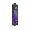 Gaming mouse pad SAVIO Super Speed L Prism Edition — 700×300×3 mm, purple, stitched edges, non-slip base