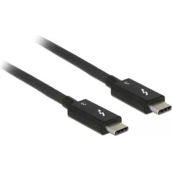 USB Cable DeLOCK 84846 USB 3.2 Gen 2 1.5m USB C Black