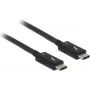 USB Cable DeLOCK 84846 USB 3.2 Gen 2 1.5m USB C Black