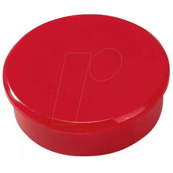 Board magnet Dahle 95538 Red 38mm x 38mm x 13.5mm Pack of 10