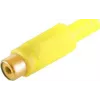 ShiverPeaks S/CONN maximum connectivity Cinch coupling — yellow, gold-plated contacts (51500-YG)