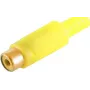 ShiverPeaks S/CONN maximum connectivity Cinch coupling — yellow, gold-plated contacts (51500-YG)