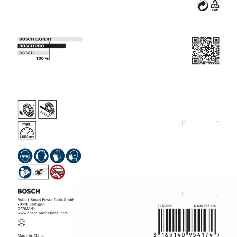 Bosch 2 608 620 731 angle grinder accessory Wire wheel