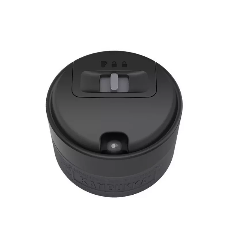 Thermal mug Kambukka Etna 300 ml Pitch Black — insulated travel cup, stainless steel, leakproof, 300 ml