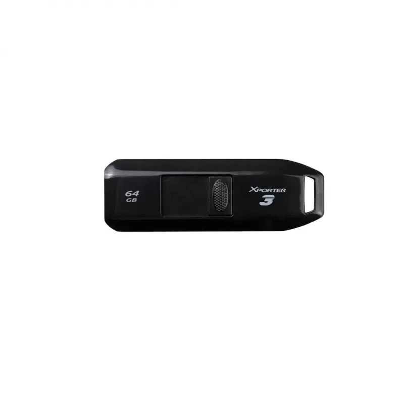 USB flash drive PATRIOT Xporter 64GB USB Type-A 3.2 Gen 1 (slide, black, 80 MB/s)