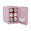 Mini fridge with LED makeup mirror Elle ESDAFX04PUEU 4 L, purple