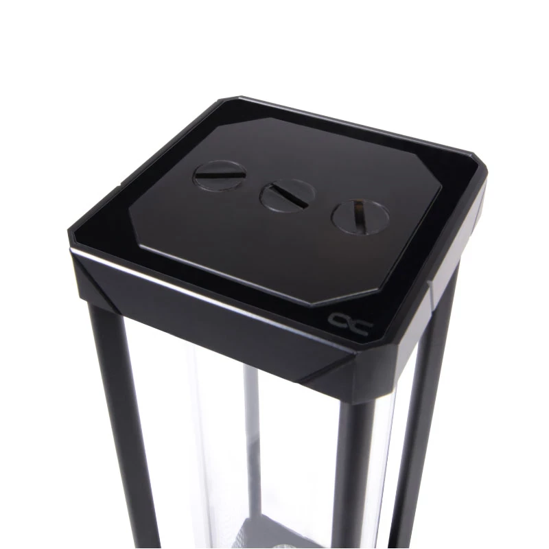 Water block Alphacool 13326 Acetal Aluminium Glass Black Transparent