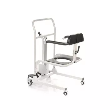 Sanitary Wheelchair and Shower Trolley MDH BMW02 – Lightweight Foldable Commode Chair