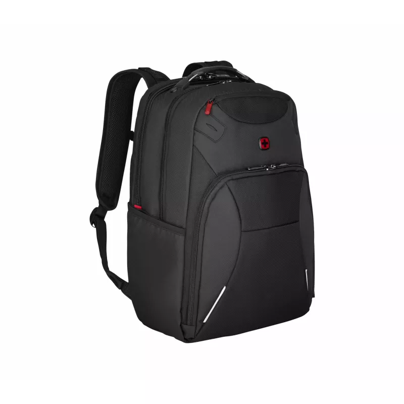 Casual backpack Wenger SwissGear Cosmic Black Polyester PVC rPET
