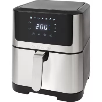 ProfiCook PC-FR 1269 H fryer Single 8 L Stand-alone 1800 W Hot air fryer Black, Stainless steel