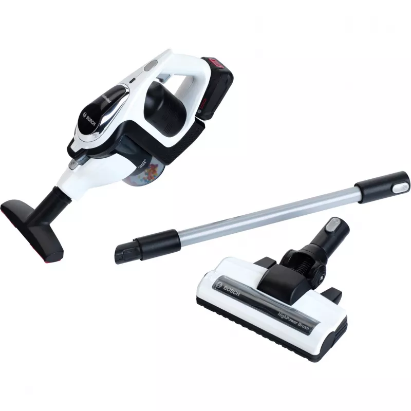 Theo Klein Bosch Unlimited Vacuum Cleaner Black with Vortex Function and Nozzles for Ages 3+ and Above