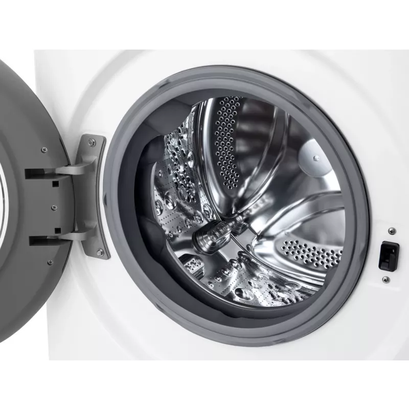 LG | Washing machine | F2WR508SWW | Energy efficiency class A-10% | Front loading | Washing capacity 8 kg | 1200 RPM | Depth 47.5 cm | Width 60 cm | Display | LED | Steam function 