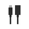 Belkin USB 3.0 Socket 5GBit/s USB-C auf USB-A 1m Grey (F2CU036BTBLK)