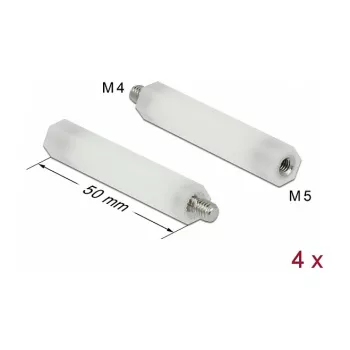 Mounting Kit DeLOCK 60241 Natural Plastic
