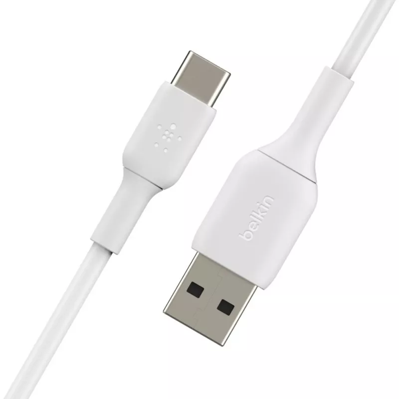 USB cable Belkin CAB001BT3MWH 3 m USB A USB C White