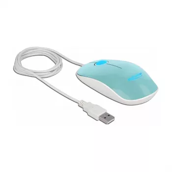 Mouse DeLOCK 12538 USB Type-A Optical Ambidextrous