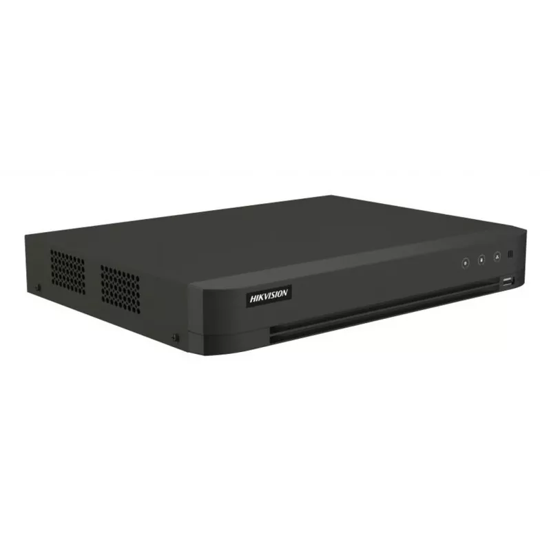 DVR Hikvision Pro Series 8-channel 5 MP 1U H.265 AcuSense, 8 inputs, Gigabit Ethernet, 12 TB HDD, 12 V, 24 W