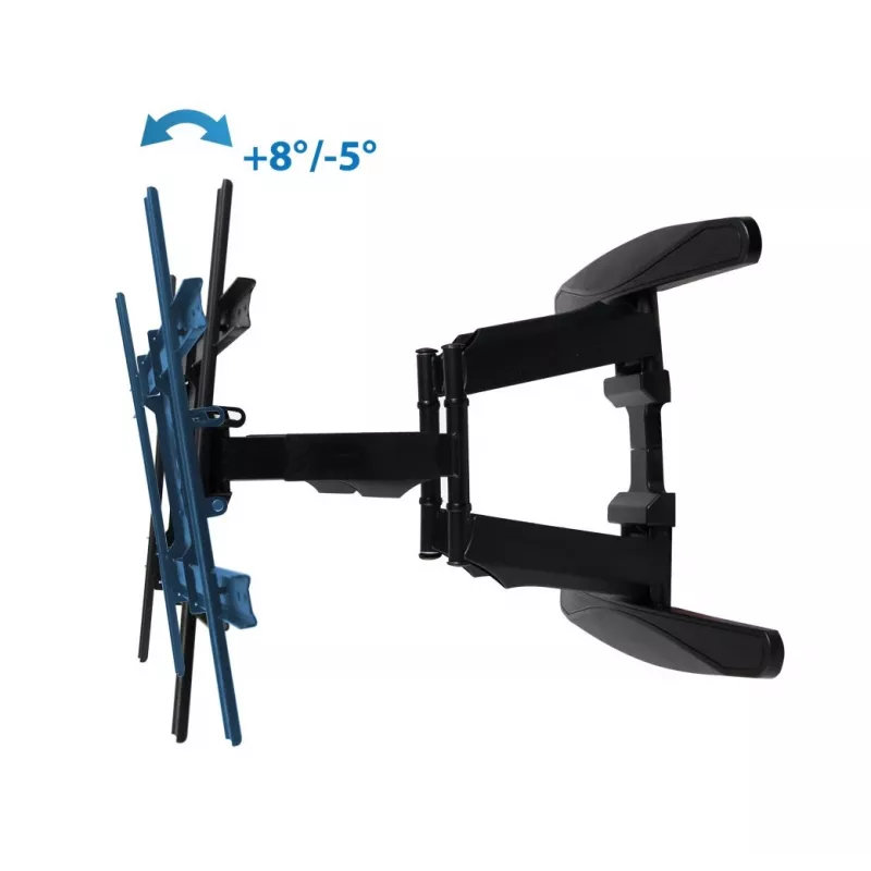 Wall mount frame ESPERANZA ERW021 for 40–85 inch flat TVs, metal, tilt, 6–50 cm distance, 68 kg capacity, VESA 200x100–600x500 mm